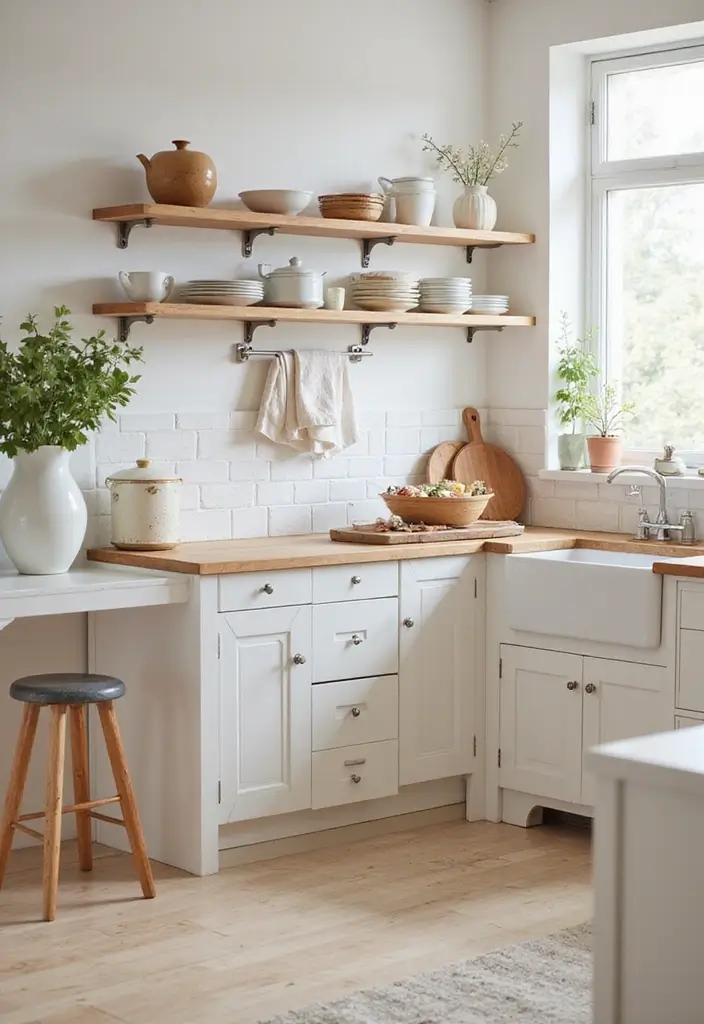 26 Farmhouse Kitchen Inspirations for a Cozy Look 17. Farmhouse inspired Color Schemes