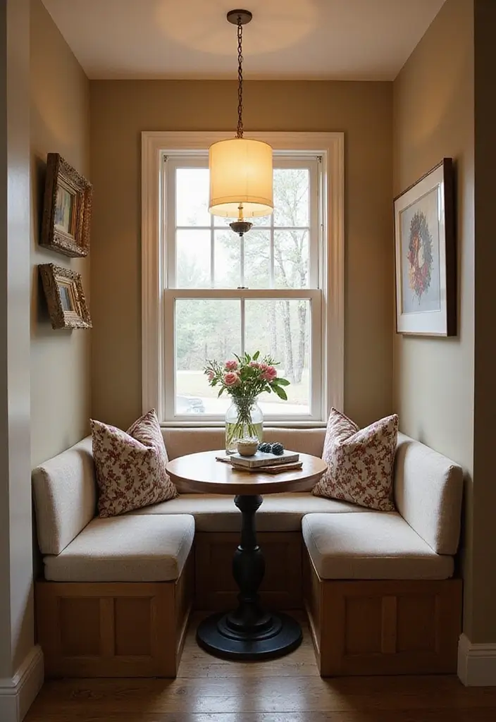 26 Farmhouse Kitchen Inspirations for a Cozy Look 19. Cozy Corner Nooks