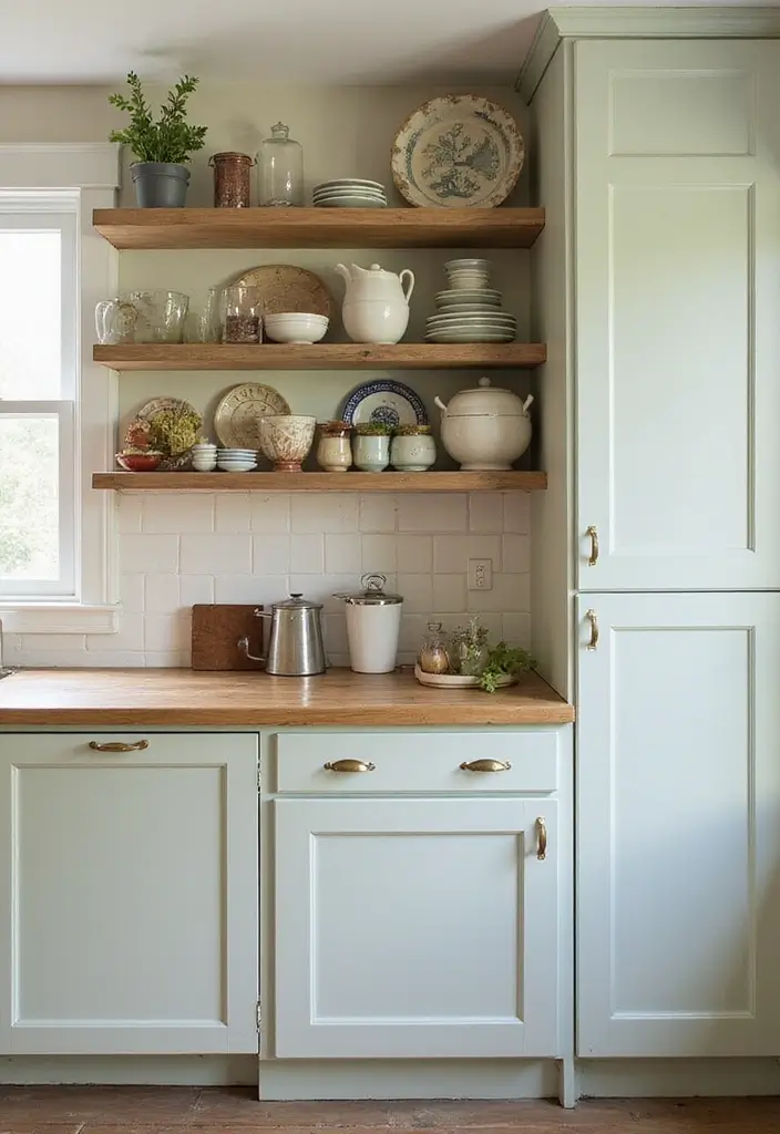 26 Farmhouse Kitchen Inspirations for a Cozy Look 3. Shaker Style Cabinets