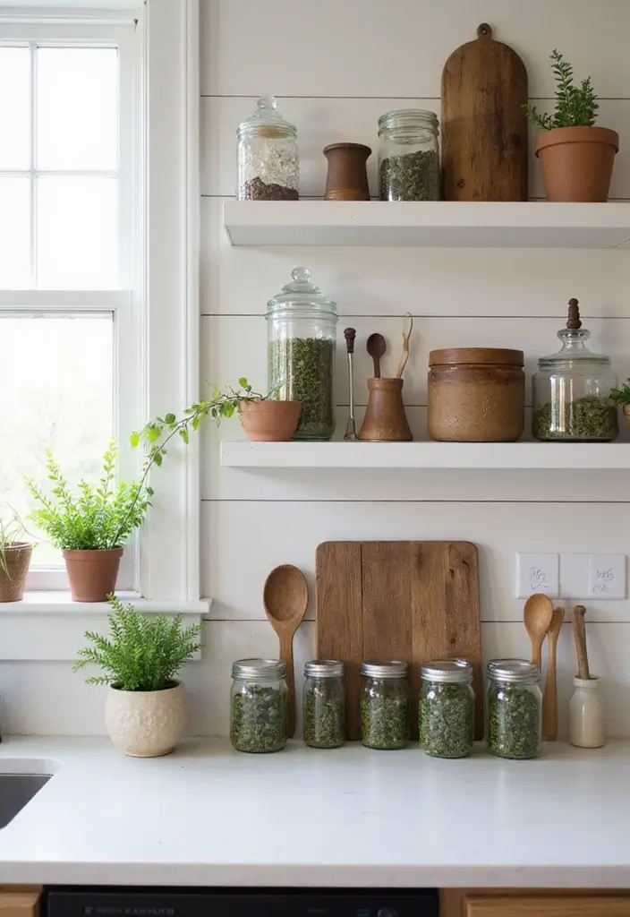 26 Farmhouse Kitchen Inspirations for a Cozy Look 4. Farmhouse Style Accessories