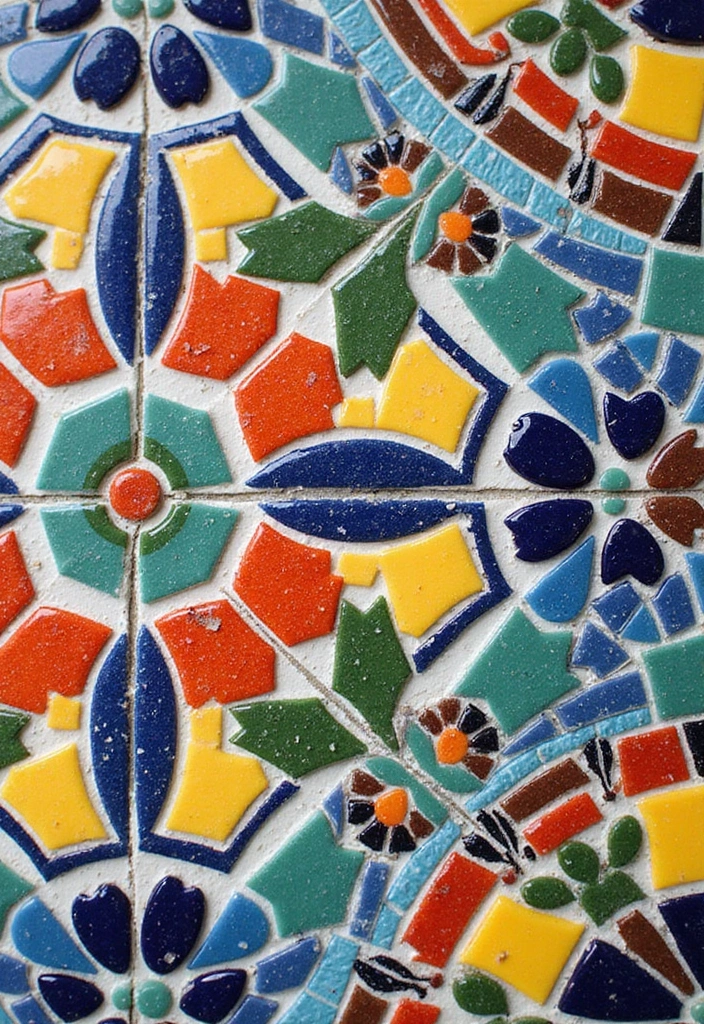 27 Splashback Kitchen Designs That Stand Out 1 27 Splashback Kitchen Designs That Stand Out 1. Vibrant Mosaic Tiles