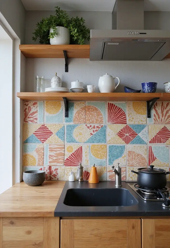 27 Splashback Kitchen Designs That Stand Out 13 27 Splashback Kitchen Designs That Stand Out 13. Geometric Patterns