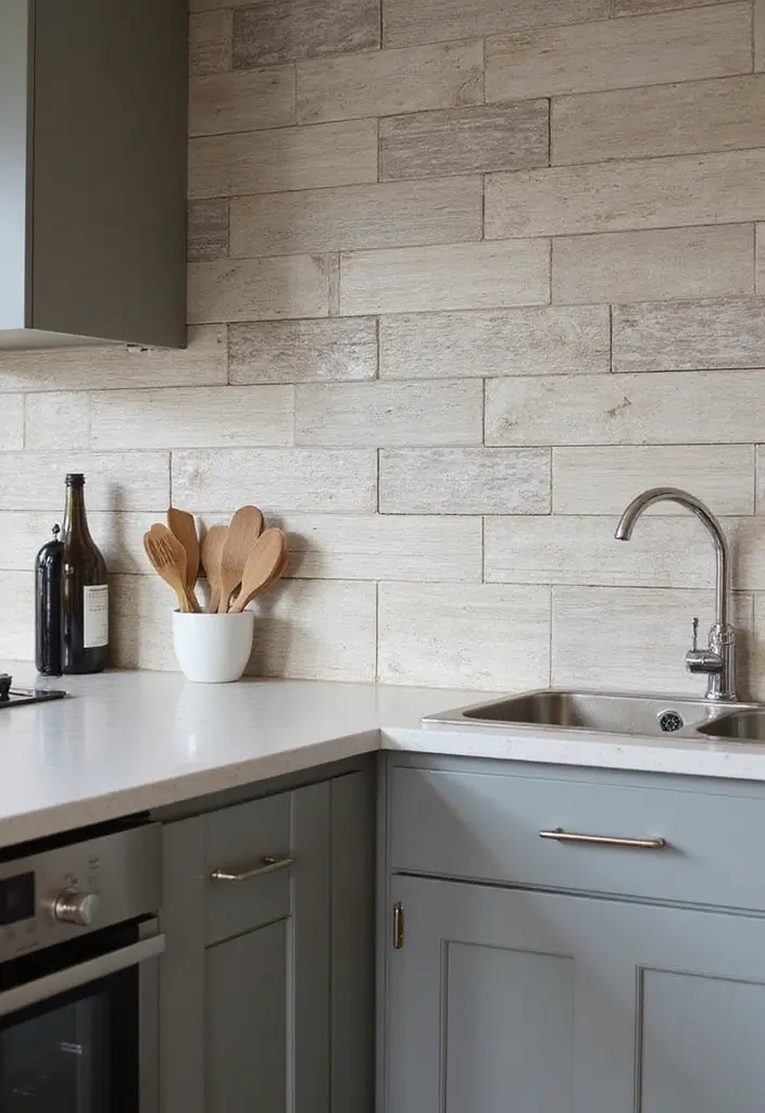 27 Splashback Kitchen Designs That Stand Out 14 27 Splashback Kitchen Designs That Stand Out 14. Textured Tiles