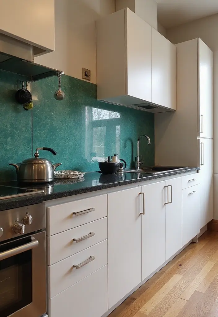 27 Splashback Kitchen Designs That Stand Out 17 27 Splashback Kitchen Designs That Stand Out 17. Contrast and Complement