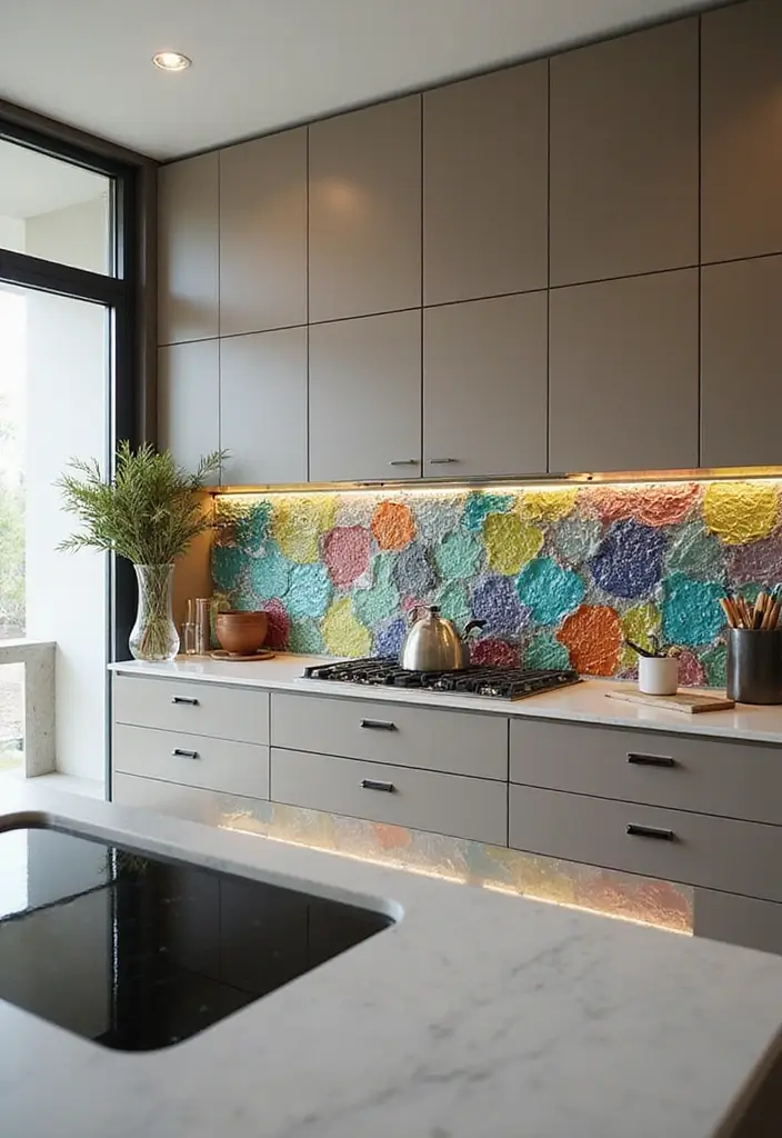27 Splashback Kitchen Designs That Stand Out 2 27 Splashback Kitchen Designs That Stand Out 2. Recycled Glass Panels