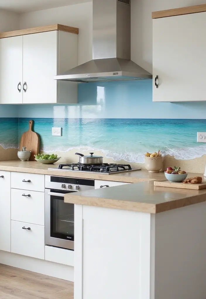 27 Splashback Kitchen Designs That Stand Out 23 27 Splashback Kitchen Designs That Stand Out 23. Coastal Vibes
