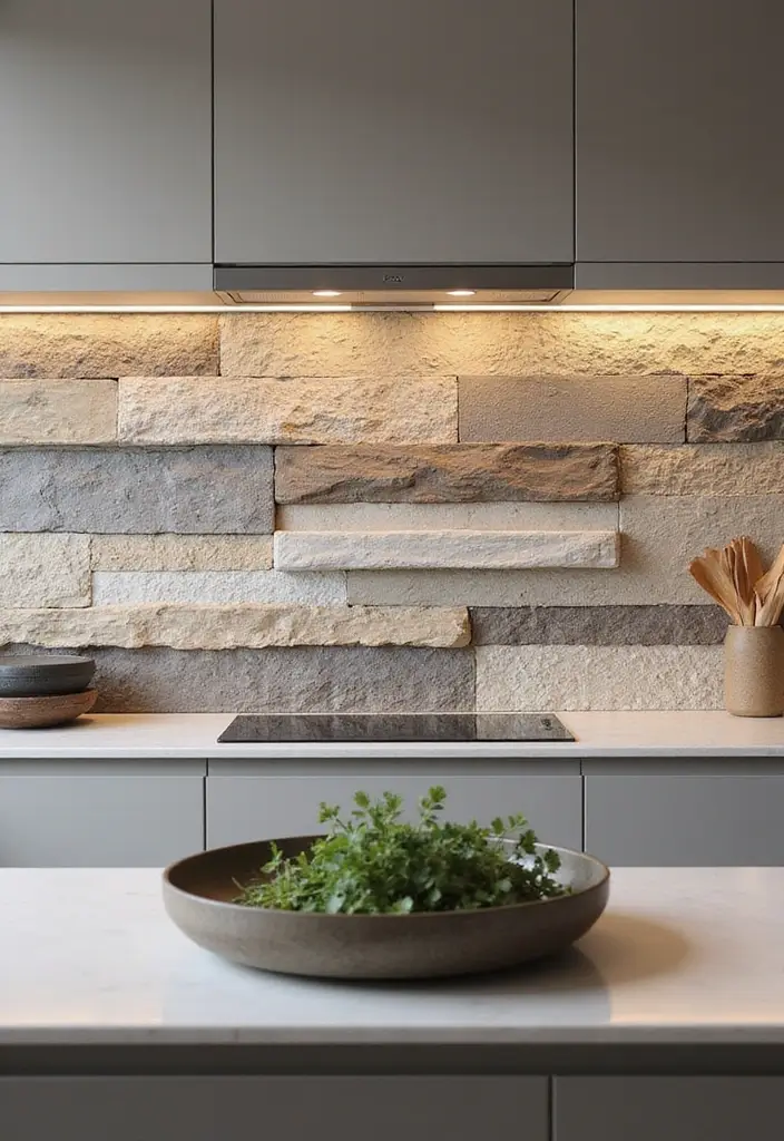 27 Splashback Kitchen Designs That Stand Out 27 27 Splashback Kitchen Designs That Stand Out 27. Layered Textures