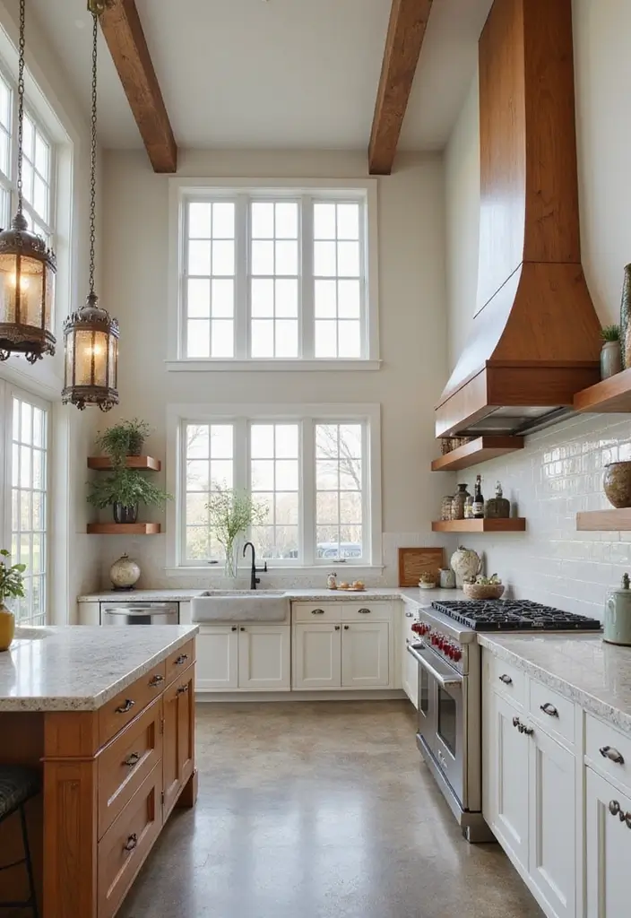 28 Kitchen Remodel Ideas to Upgrade Your Space 13. High Ceilings and Vertical Space