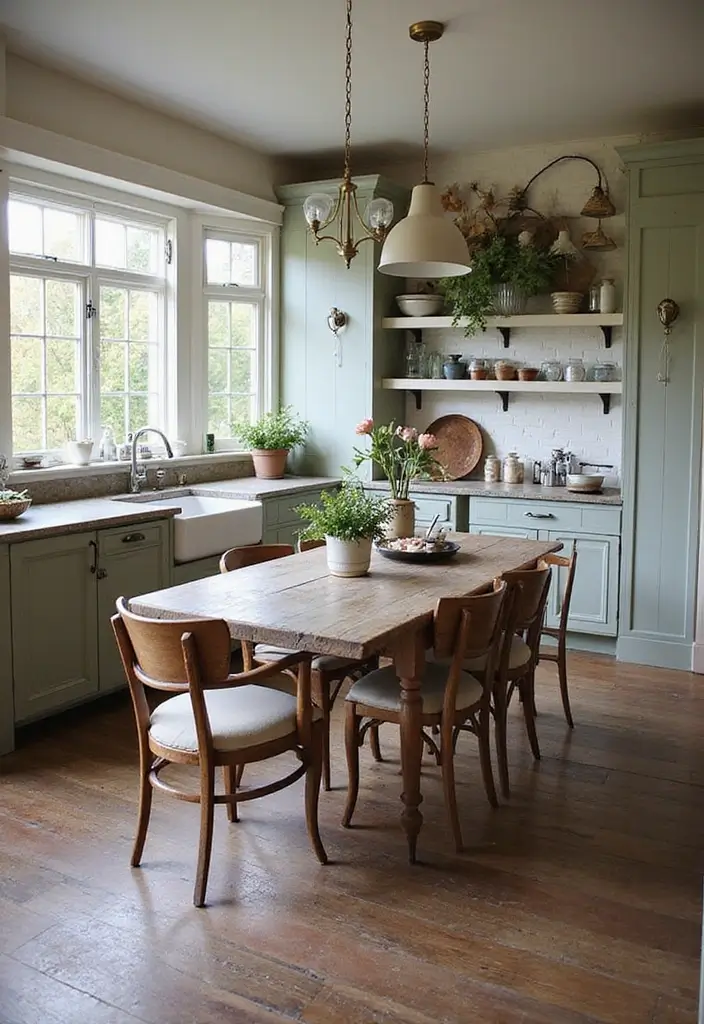 28 Kitchen Remodel Ideas to Upgrade Your Space 17. Mixing Old and New
