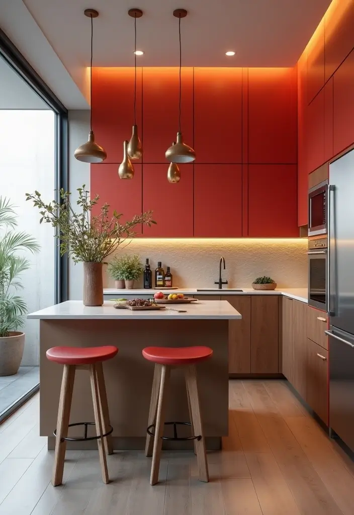 28 Kitchen Remodel Ideas to Upgrade Your Space 24. Accent Walls for Visual Interest