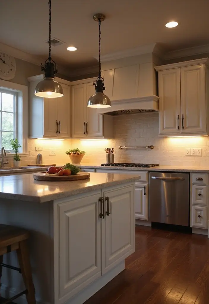 28 Kitchen Remodel Ideas to Upgrade Your Space 4. Creative Lighting Solutions
