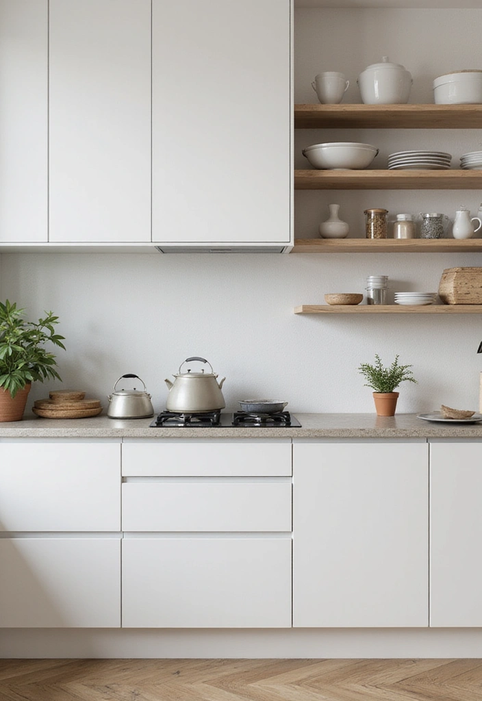 28 Kitchen Remodel Ideas to Upgrade Your Space 7. Minimalist Design for Clutter Free Cooking