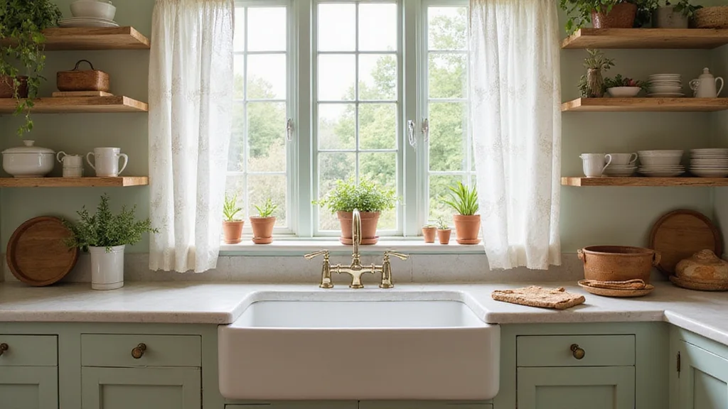 10 Kitchen Sink Curtain Ideas for Soft Practical Coverings