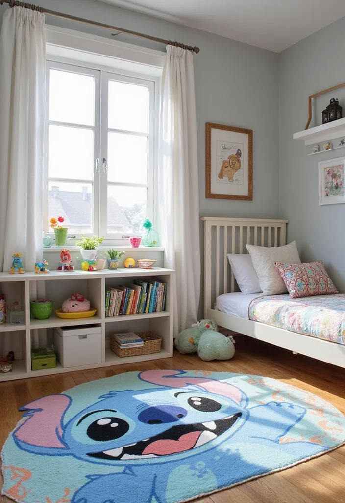 10 Stitch Bedroom Ideas for Cute Fun Character Inspired Style - 6. Interactive Play Zones