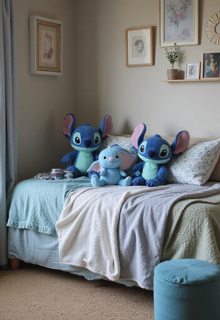 10 Stitch Bedroom Ideas for Cute Fun Character Inspired Style - 7. Stitch-Inspired Accessories