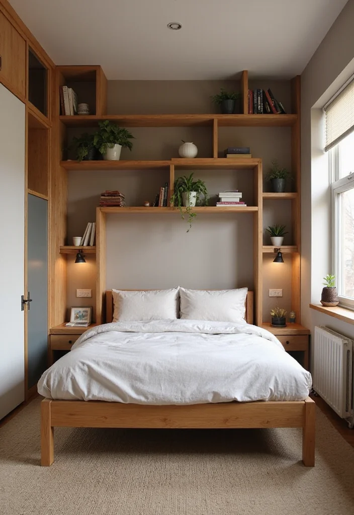 10 Tiny Guest Bedroom Ideas for Smart Cozy Space Use 1. Murphy Bed Magic
