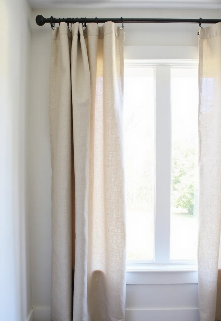 12 Affordable Curtain Ideas for Stylish Budget Friendly Updates 6. No Sew Curtain Options