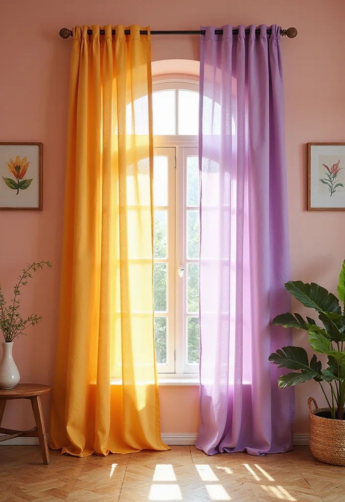 12 Affordable Curtain Ideas for Stylish Budget Friendly Updates 9. Curtain Rods with Personality