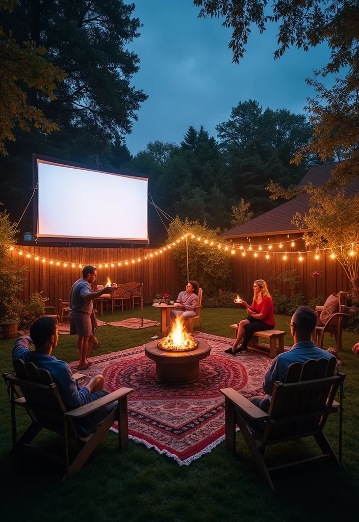 12 Backyard Movie Theater Ideas for Fun Outdoor Movie Nights - 6. Themed Movie Nights