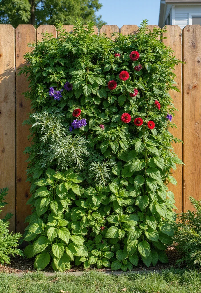 12 Backyard Privacy Screen Ideas for Comfortable Secluded Living 1. Vertical Garden Panels