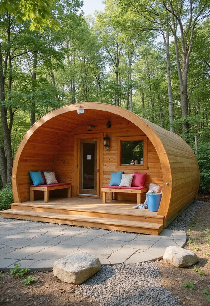 12 Backyard Sauna Ideas for Relaxing Warm Outdoor Retreats 89 12 Backyard Sauna Ideas for Relaxing Warm Outdoor Retreats 9. Family Friendly Sauna