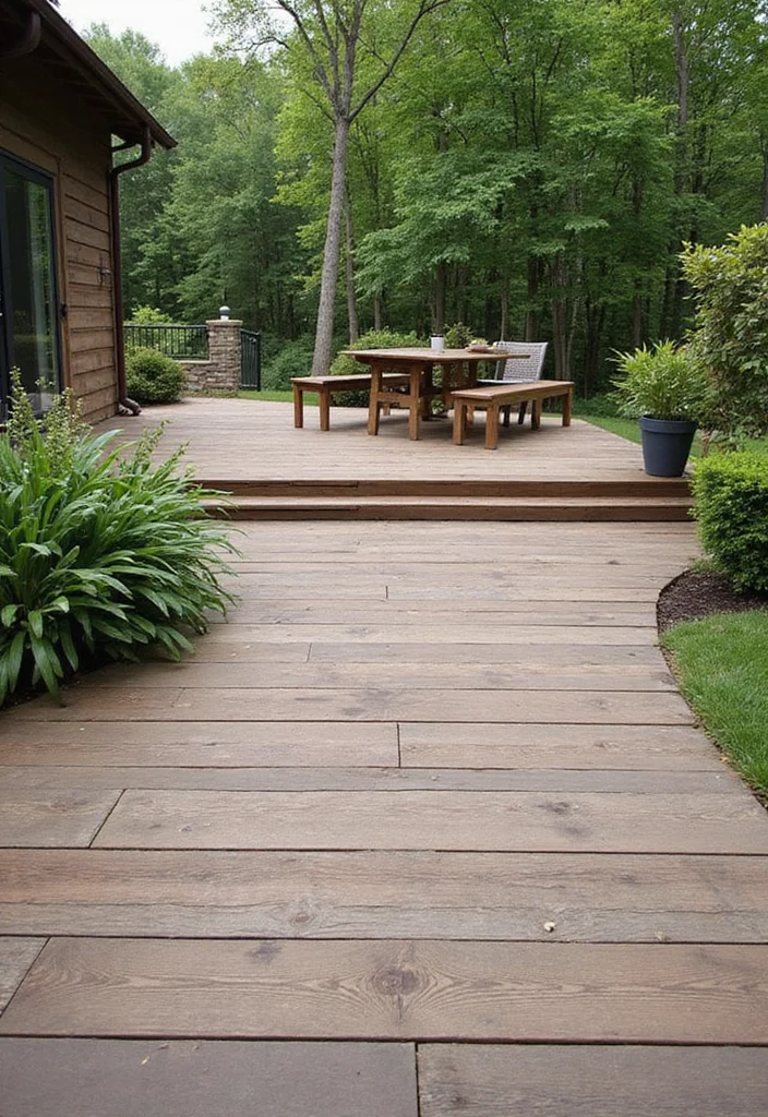 12 Backyard Terrace Ideas for Relaxed Functional Outdoor Living - 1. Eco-Friendly Decking Solutions