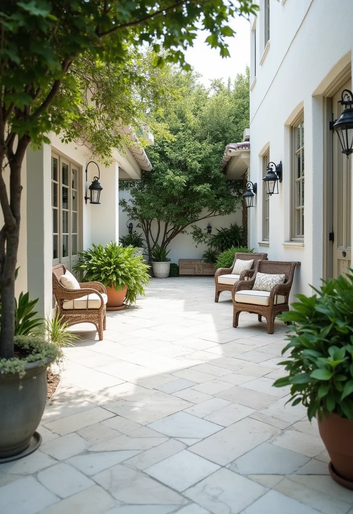 12 Backyard Tile Ideas for Clean Durable Stylish Surfaces 111 12 Backyard Tile Ideas for Clean Durable Stylish Surfaces 11. Whitewashed Tiles