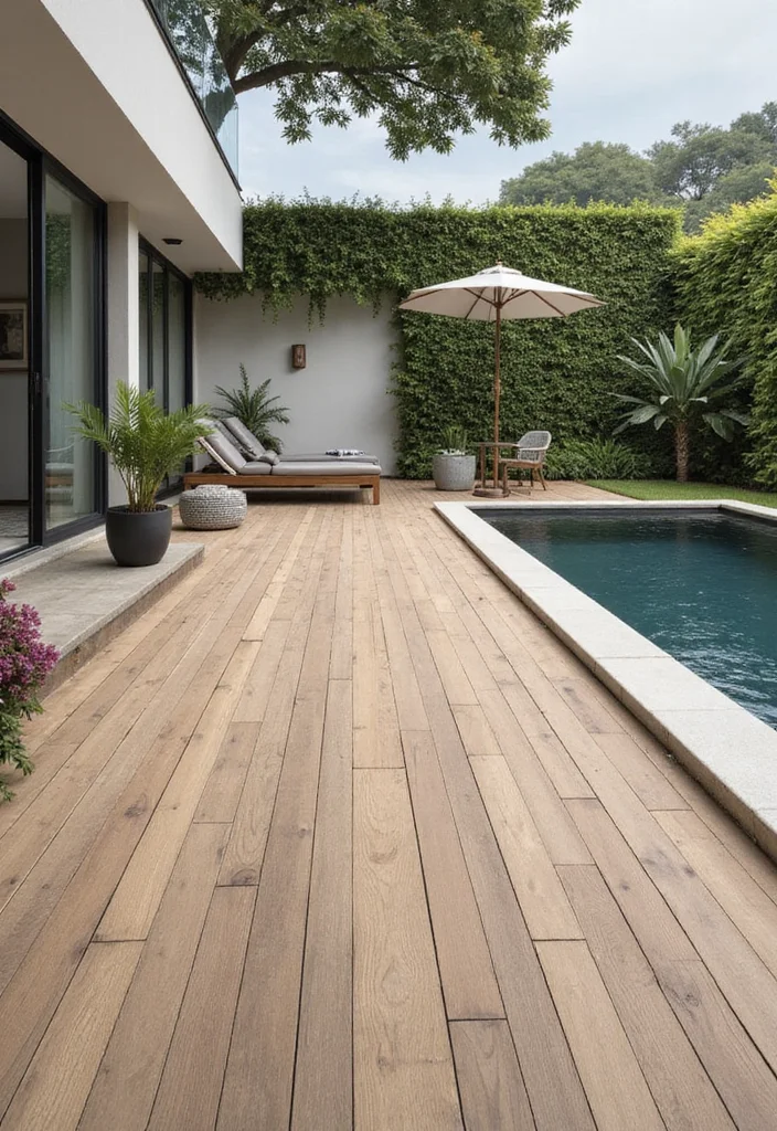 12 Backyard Tile Ideas for Clean Durable Stylish Surfaces 23 12 Backyard Tile Ideas for Clean Durable Stylish Surfaces 3. Porcelain Tiles