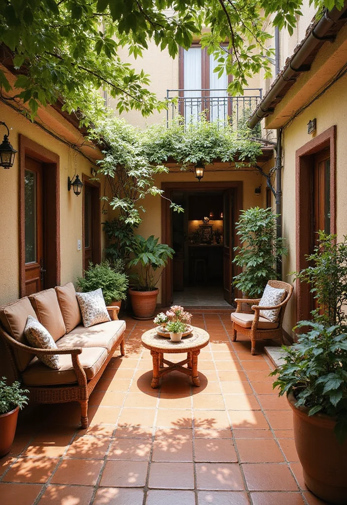 12 Backyard Tile Ideas for Clean Durable Stylish Surfaces 34 12 Backyard Tile Ideas for Clean Durable Stylish Surfaces 4. Terracotta Tiles