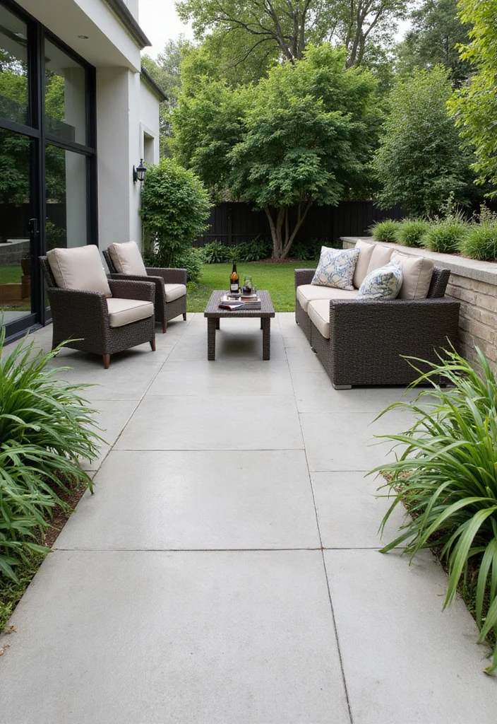 12 Backyard Tile Ideas for Clean Durable Stylish Surfaces 89 12 Backyard Tile Ideas for Clean Durable Stylish Surfaces 9. Large Format Tiles