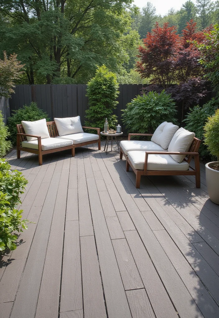 12 Backyard Tiles Ideas for Low Maintenance Modern Outdoor Style 5. Composite Decking Tiles
