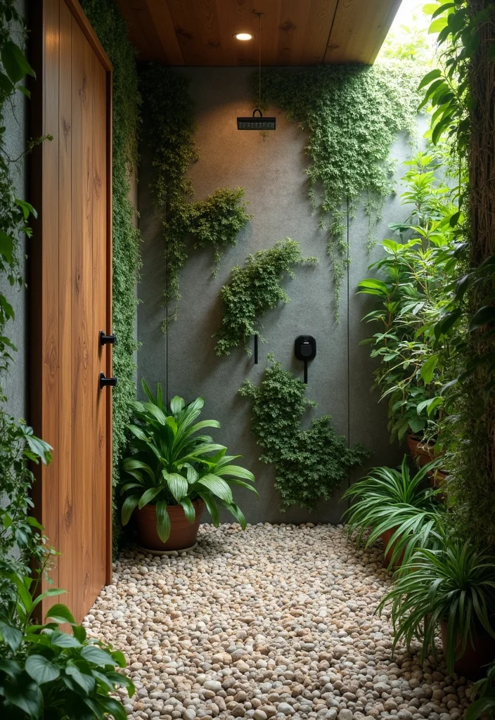 12 Bathroom Wet Room Ideas for Sleek Open Spa Inspired Design - 1. Biophilic Bliss