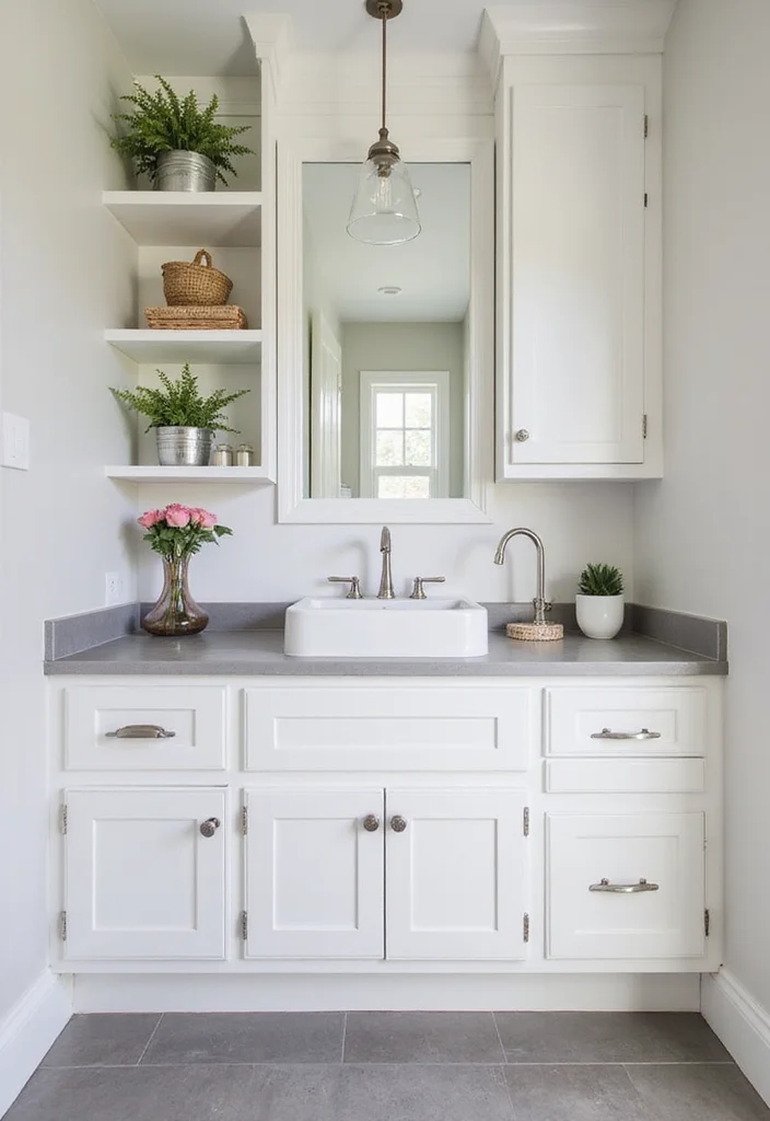 12 Bathroom Wet Room Ideas for Sleek Open Spa Inspired Design - 11. Custom Storage Solutions