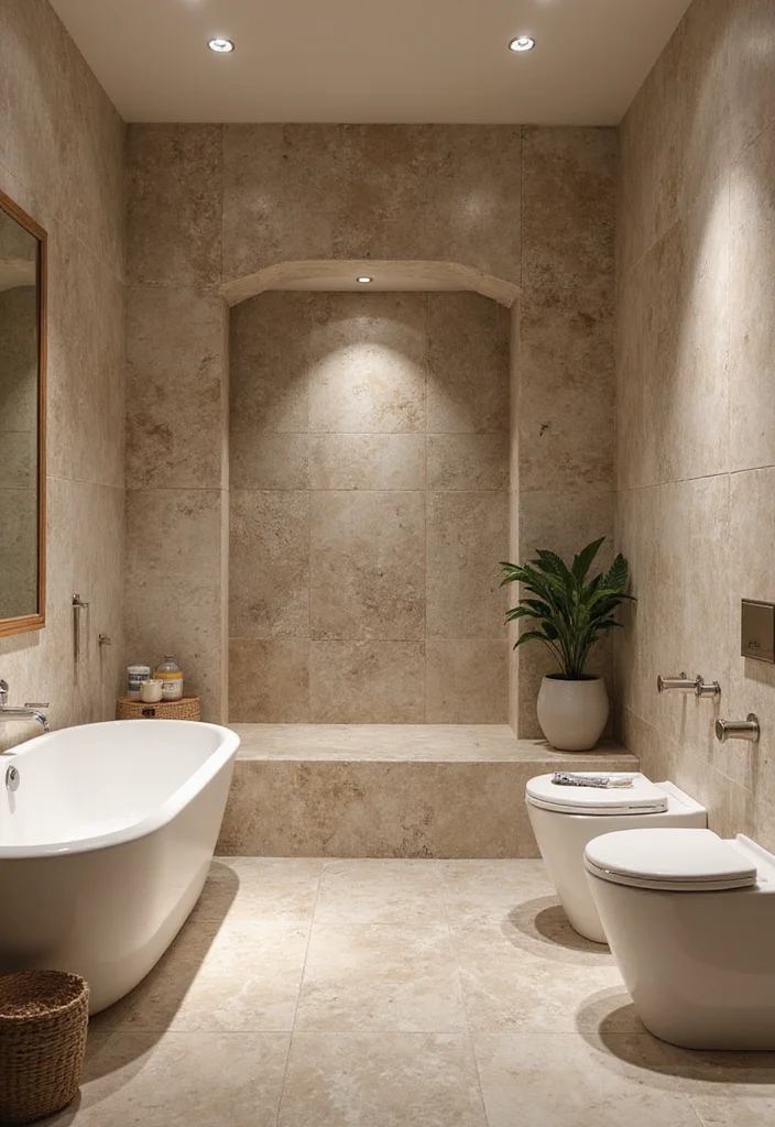 12 Bathroom Wet Room Ideas for Sleek Open Spa Inspired Design - 3. Luxurious Textures