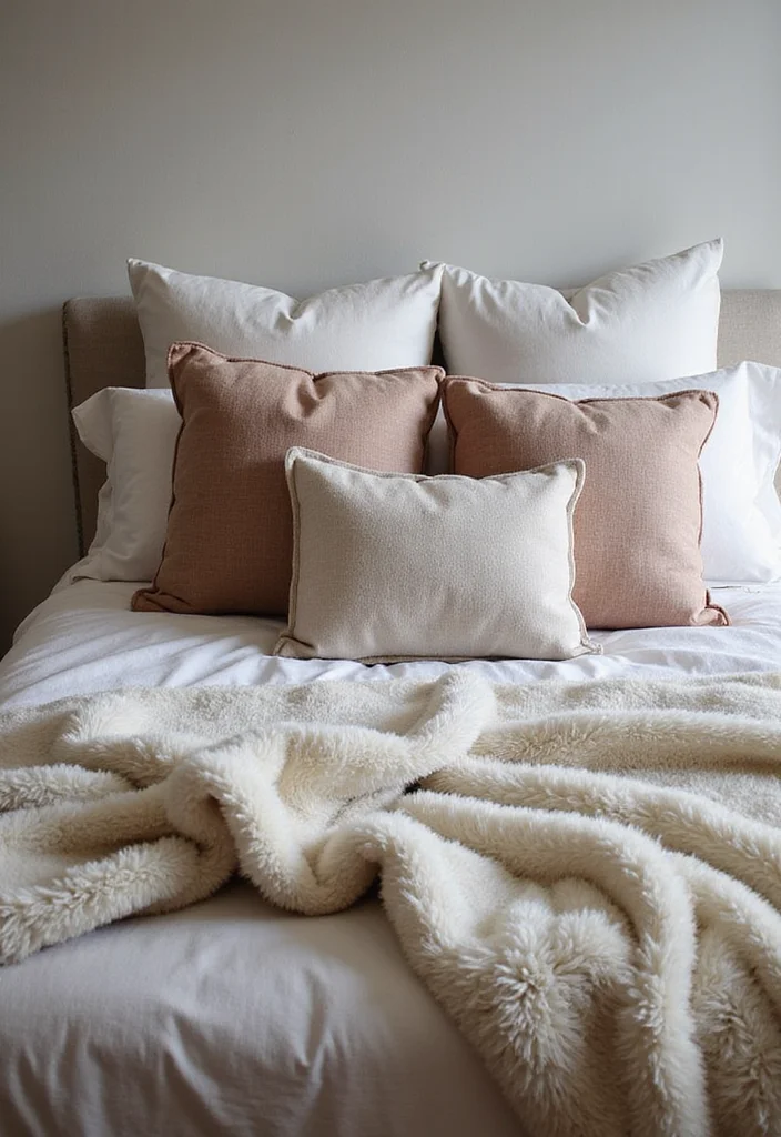 12 Fall Bedroom Ideas for Warm Cozy Seasonal Comfort 2. Cozy Bedding Ideas