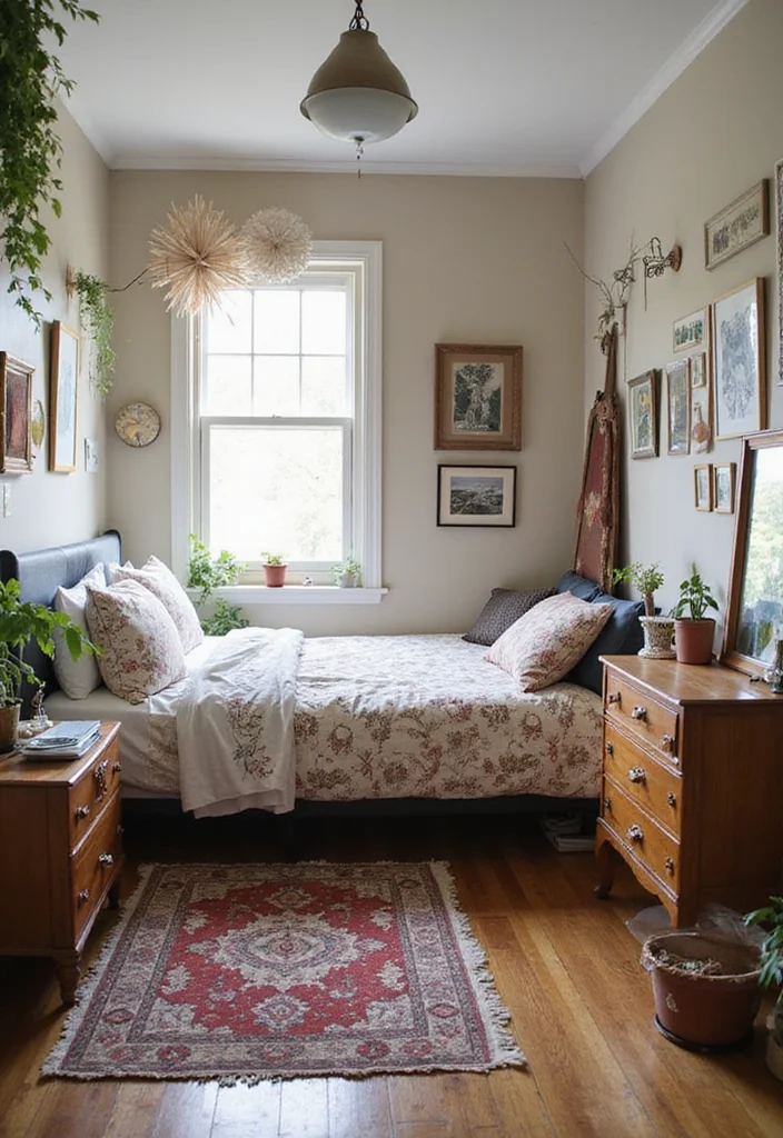 12 Forest Bedroom Ideas for Calm Natural Earthy Retreats - 7. Recycled and Upcycled Decor