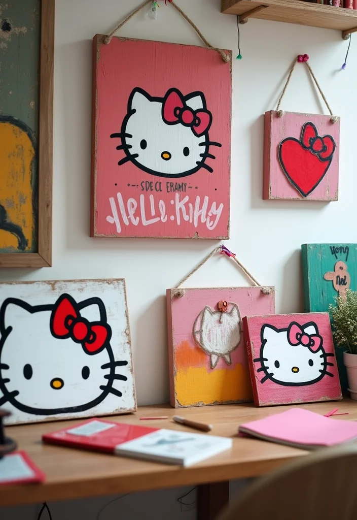 12 Hello Kitty Bedroom Ideas for Cute Playful Themed Charm 45 12 Hello Kitty Bedroom Ideas for Cute Playful Themed Charm 5. Creative DIY Projects