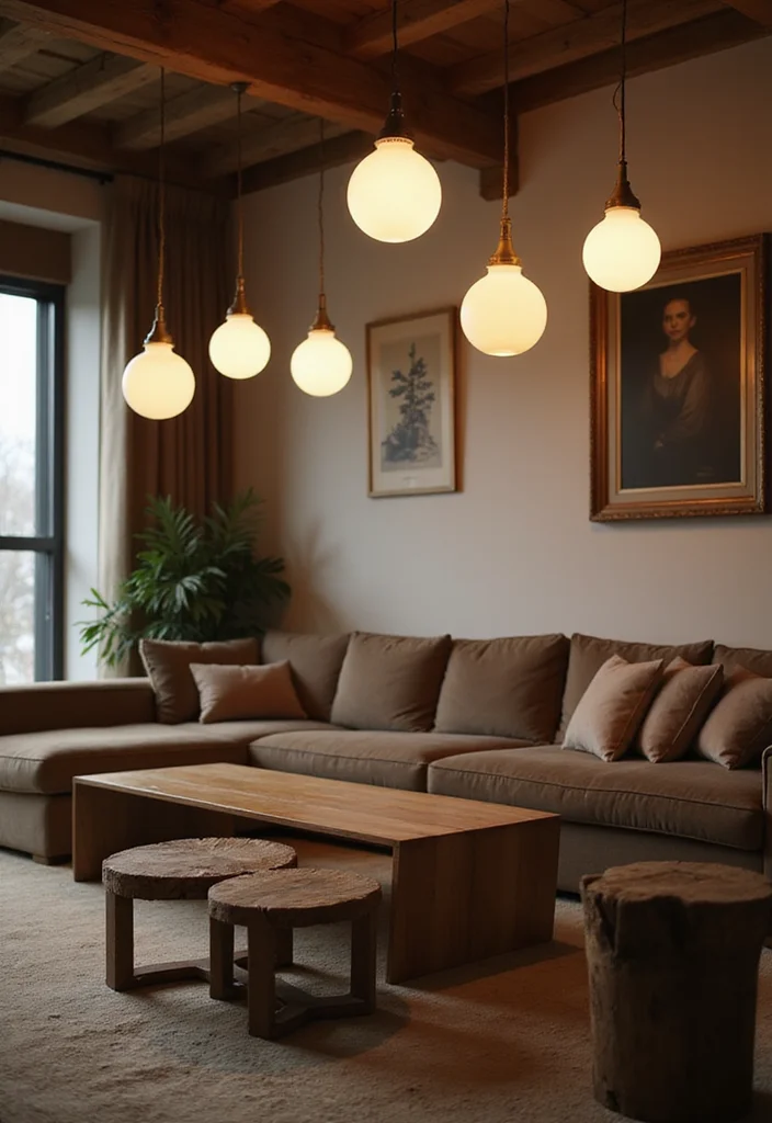 12 Living Room Ceiling Lights Ideas for Bright Modern Illumination - 1. LED Pendant Lights