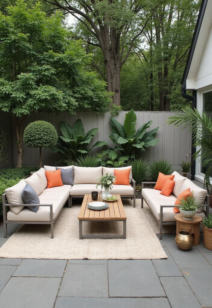 12 Outdoor Living Room Ideas for Comfortable Relaxed Open Air Spaces 11. Multi Functional Outdoor Space