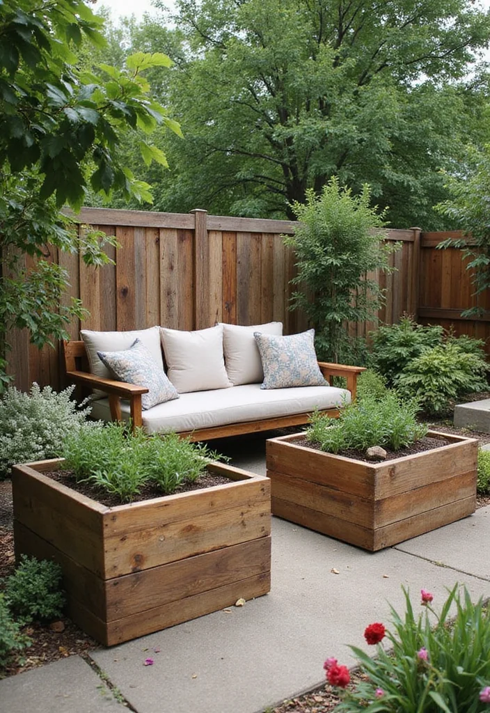 12 Outdoor Living Room Ideas for Comfortable Relaxed Open Air Spaces 7. Raised Garden Seating