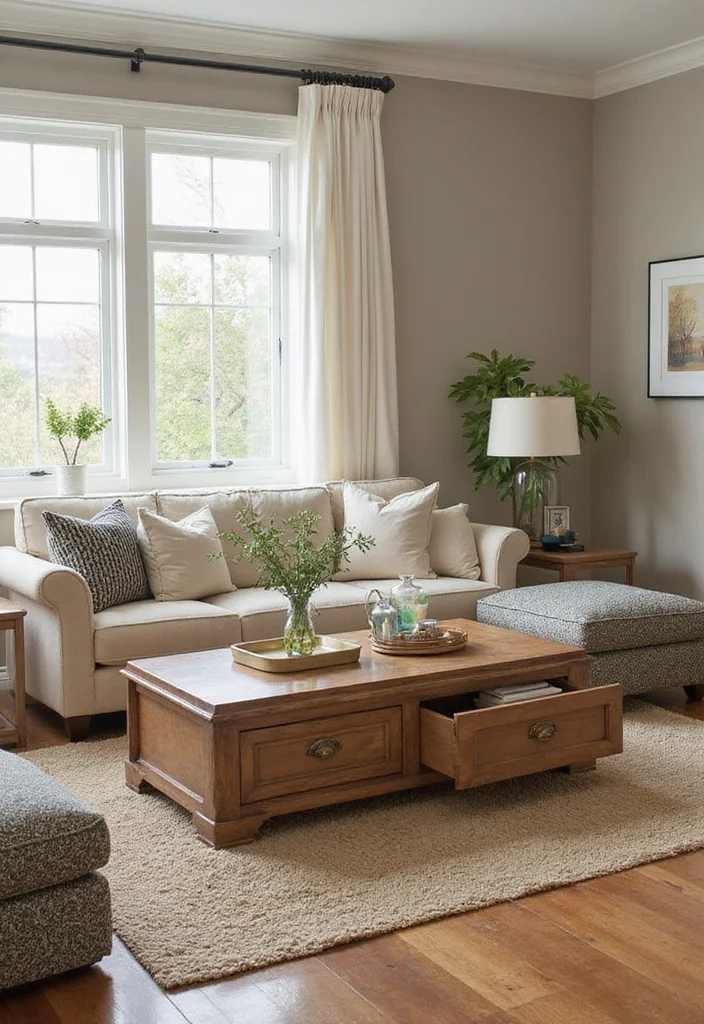 12 Pottery Barn Living Room Ideas for Warm Classic Cozy Charm 89 12 Pottery Barn Living Room Ideas for Warm Classic Cozy Charm 9. Functional yet Stylish Furniture