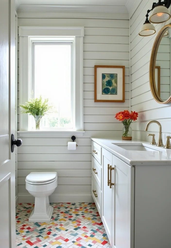 12 Small Bathroom Tile Ideas for Bright Space Expanding Style 34 12 Small Bathroom Tile Ideas for Bright Space Expanding Style 4. Subway Tiles with a Twist