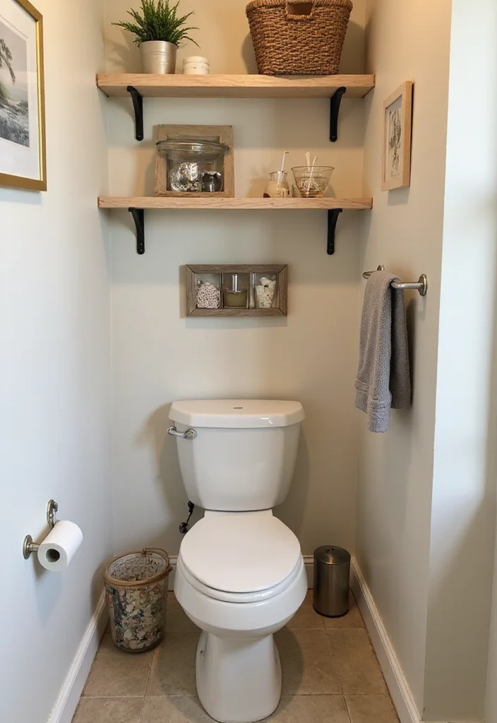 12 Small Modern Bathroom Ideas for Clean Minimal Updated Style 7. Clever Storage Solutions