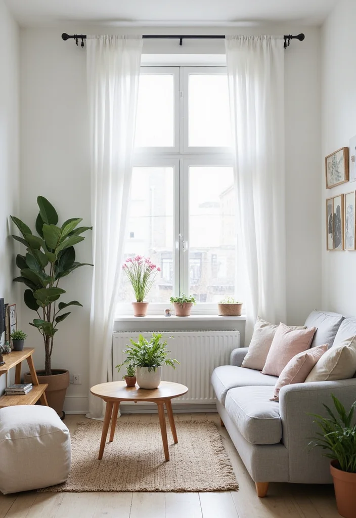 12 Small Modern Living Room Ideas for Clean Updated Minimal Style - 1. Light and Airy Color Palette