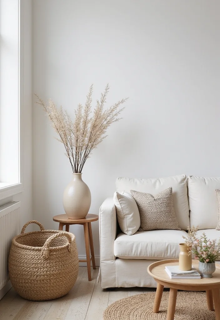 12 Small Modern Living Room Ideas for Clean Updated Minimal Style - 10. Simple & Functional Accessories