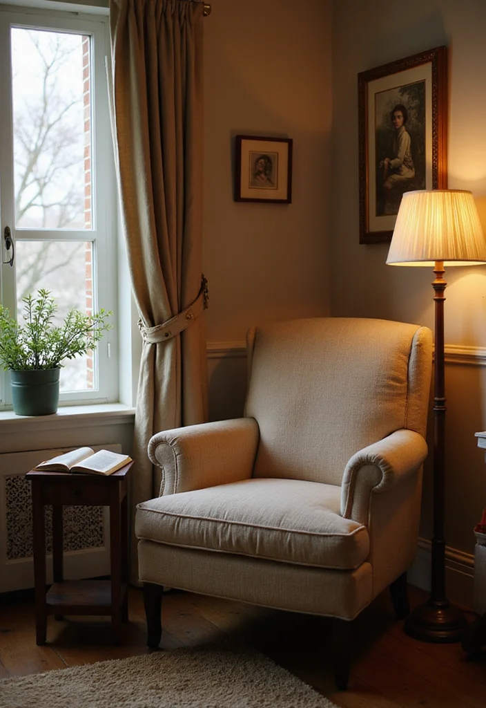 12 Small Modern Living Room Ideas for Clean Updated Minimal Style - 12. Cozy Reading Nook