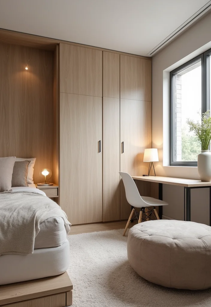 12 Spare Bedroom Ideas for Practical Welcoming Guest Space 12 12 Spare Bedroom Ideas for Practical Welcoming Guest Space 2. Space Saving Furniture