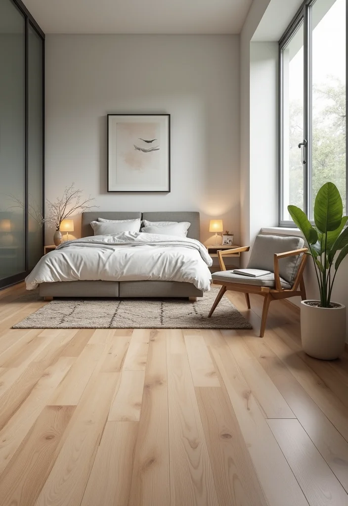 14 Bedroom Flooring Ideas for Stylish Durable Comfortable Living 67 14 Bedroom Flooring Ideas for Stylish Durable Comfortable Living 7. Eco Friendly Vinyl Plank