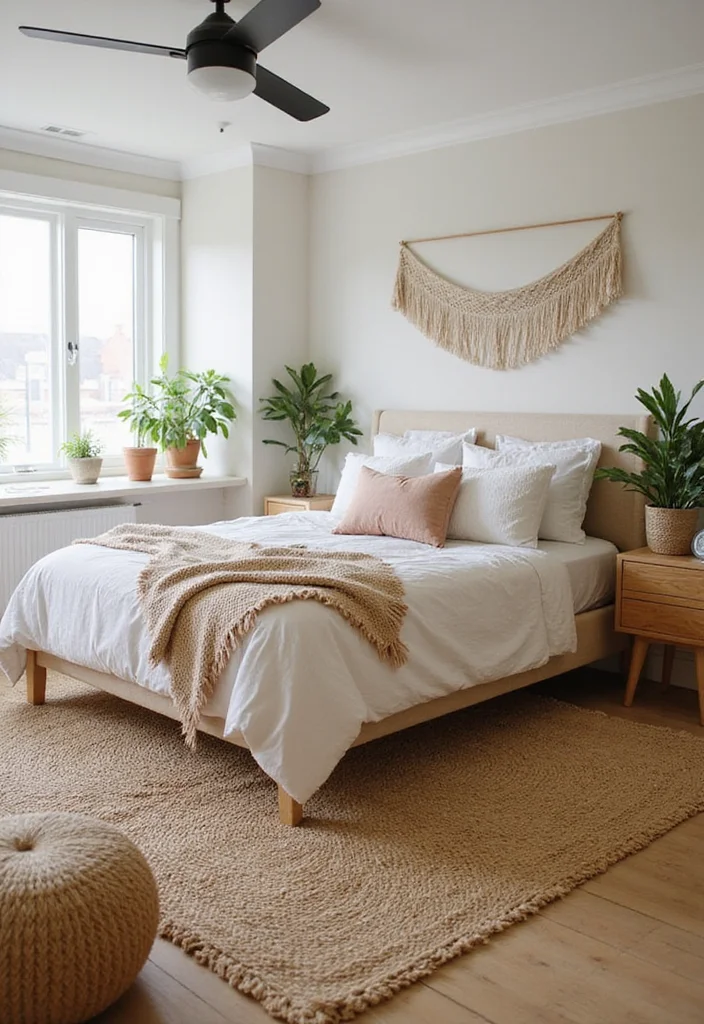 14 Bedroom Flooring Ideas for Stylish Durable Comfortable Living 89 14 Bedroom Flooring Ideas for Stylish Durable Comfortable Living 9. Natural Jute or Sisal Rugs