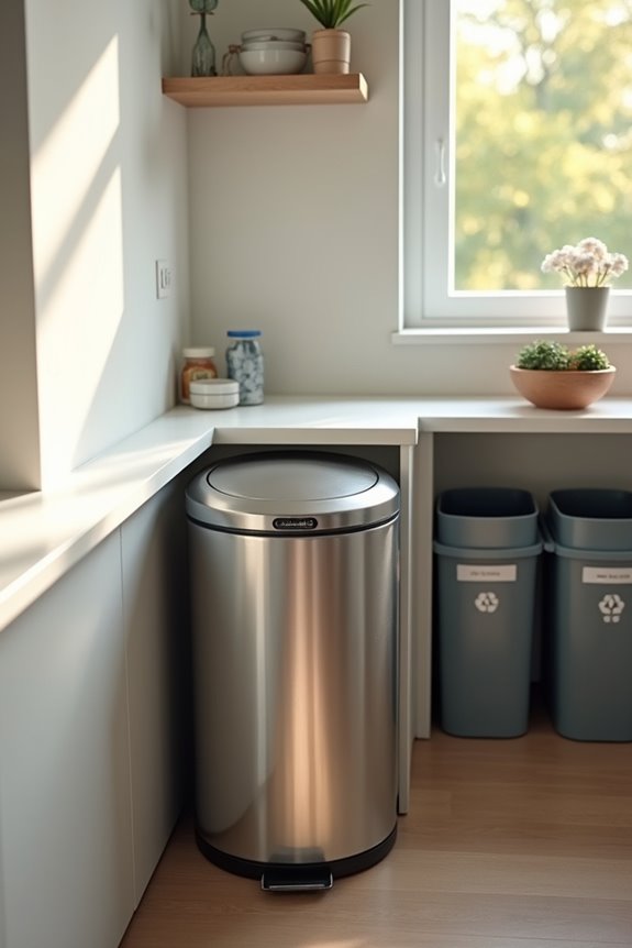 What Size Kitchen Trash Can Do You Actually Need? 3 13 gallon bagcompatible capacity balance